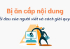 Cần làm gì khi nội dung website của bạn bị sao chép???