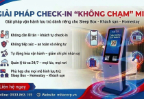 GIẢI PHÁP CHECK-IN “KHÔNG CHẠM” MITA