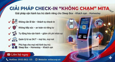 GIẢI PHÁP CHECK-IN “KHÔNG CHẠM” MITA